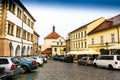 Old Street in Prague at the morning, downtown, Czech Republic, European travel