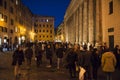 Old street in Rome Royalty Free Stock Photo