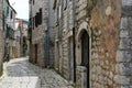 Old street in Stari Grad, Croatia