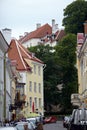 Old Street of Tallinn Estonia