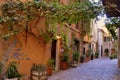 Old street in Trastevere in Rome Royalty Free Stock Photo