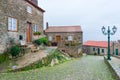 Old street in village of Monsanto, Portugal Royalty Free Stock Photo