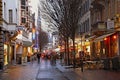 Old street in Wiesbaden. Germany