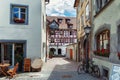 Old streets of European cities. Konstanz. Germany