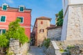 Old streets in Skradin in Dalmatia, Croatia Royalty Free Stock Photo