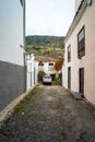 Old streets of the old town of Icod de los Vinos, on the northern coast of Tenerife