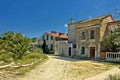 Old streets of Susak island Royalty Free Stock Photo