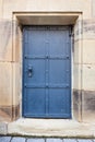 Old strong iron door Royalty Free Stock Photo