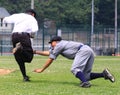 Old style baseball game