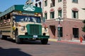 Old style bus for sightseeing in Deadwood, South Dakota