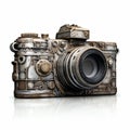 Reimagined Realism: Old Camera Recreated With Fantasy Elements