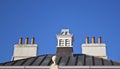 Old style chimney pots Royalty Free Stock Photo