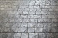 Old style cobblestone street with sunlight reflection texture resource