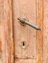 Old style Door Handle Royalty Free Stock Photo