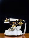 Old Style French Telephone Royalty Free Stock Photo