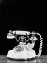 Old Style French Telephone Royalty Free Stock Photo