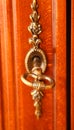 Old-Style Furniture Key Royalty Free Stock Photo