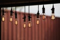 Old style Incandescent bulbs or light or lamp