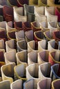 Display of lampshades Royalty Free Stock Photo