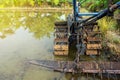 Old style Machine for lowing field or Walking tractor.