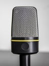 Old style microphone Royalty Free Stock Photo