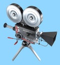 Old style movie camera ,