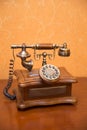 Old style phone Royalty Free Stock Photo