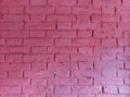 Old style pink brick wall Royalty Free Stock Photo