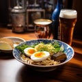 Old-style Ramen With Munich Helles Lager