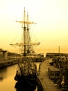 Old Style Ship Royalty Free Stock Photo