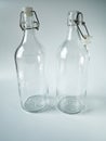 Old style swing top bottle. Royalty Free Stock Photo