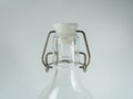 Old style swing top bottle. Royalty Free Stock Photo
