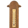 Old style thermometer isolated on white background. Room temperature Royalty Free Stock Photo