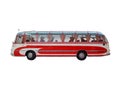 Old Style Travel Bus Royalty Free Stock Photo