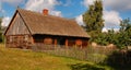 Old stylish cottage in polish countryside