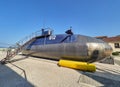 Old submarine in Porto Montenegro in Tivat city, Montenegro