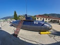 Old submarine in Porto Montenegro in Tivat city, Montenegro