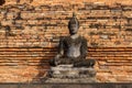 Old Sukhothai Buddha Royalty Free Stock Photo