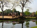 Old Sukhothai Ruins in Northern Thailand Royalty Free Stock Photo