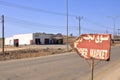 An old supermarket store in oman Royalty Free Stock Photo