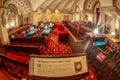 Old Supreme Court Gallery Clock Chamber of the US Capitol, Washington DC Royalty Free Stock Photo