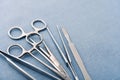 Old surgical instruments Royalty Free Stock Photo