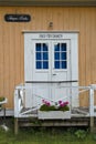 Old Swedish swimming pool only for women. Royalty Free Stock Photo