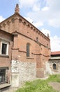 Brick Synagogue in Krakow Royalty Free Stock Photo