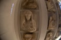 Old Syria Palmyra statue collection Royalty Free Stock Photo