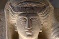 Old Syria Palmyra statue collection Royalty Free Stock Photo