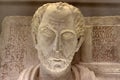 Old Syria Palmyra statue collection Royalty Free Stock Photo