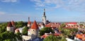 Old Tallinn in summer Royalty Free Stock Photo