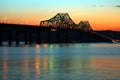 The Old Tappan Zee Bridge Royalty Free Stock Photo
