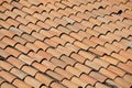 Old Tarracotta Roof Royalty Free Stock Photo